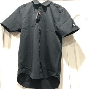 Under Armour UA Short Sleeve Buttondown Zip Pkt